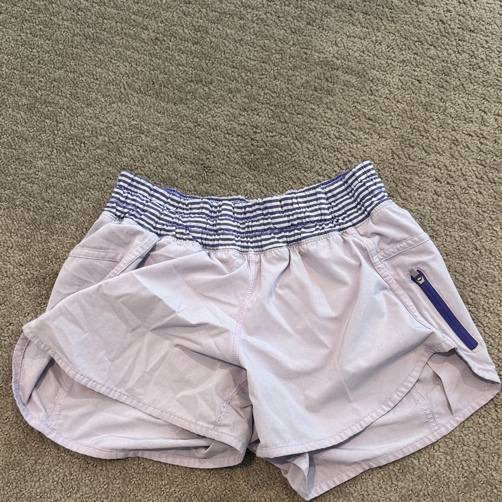 Lululemon Light Purple Athletic Shorts